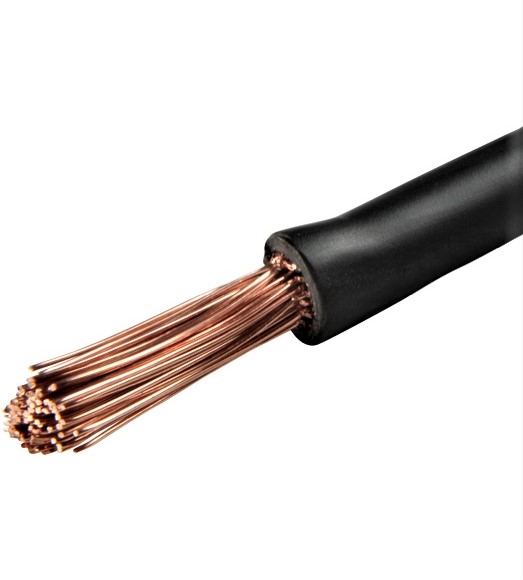 Kabel einadrig 1,0 x 1,5 mm² schwarz  