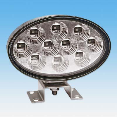 LED Rückfahrscheinwerfer oval mit 10 Leuchtdioden 200 Lumen 