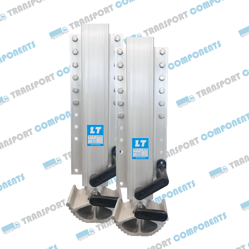 Stützbein-Satz LT ALU- LEG mit Kunststoff Handgriffe 