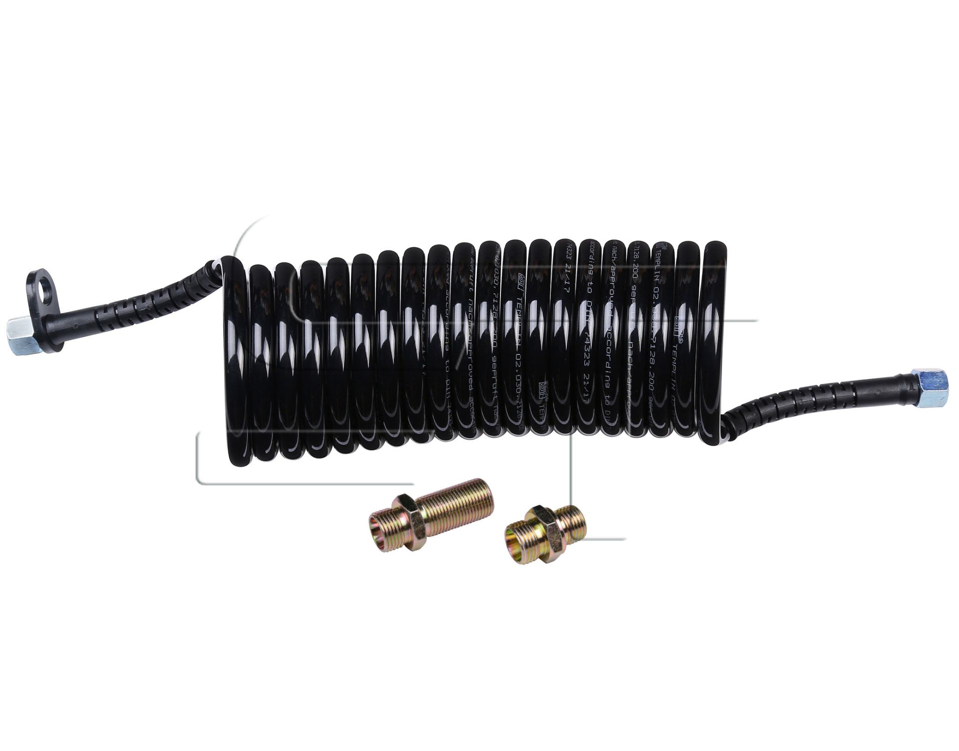 Luftwendel schwarz passend für Mercedes Benz / MAN Zugmaschinen