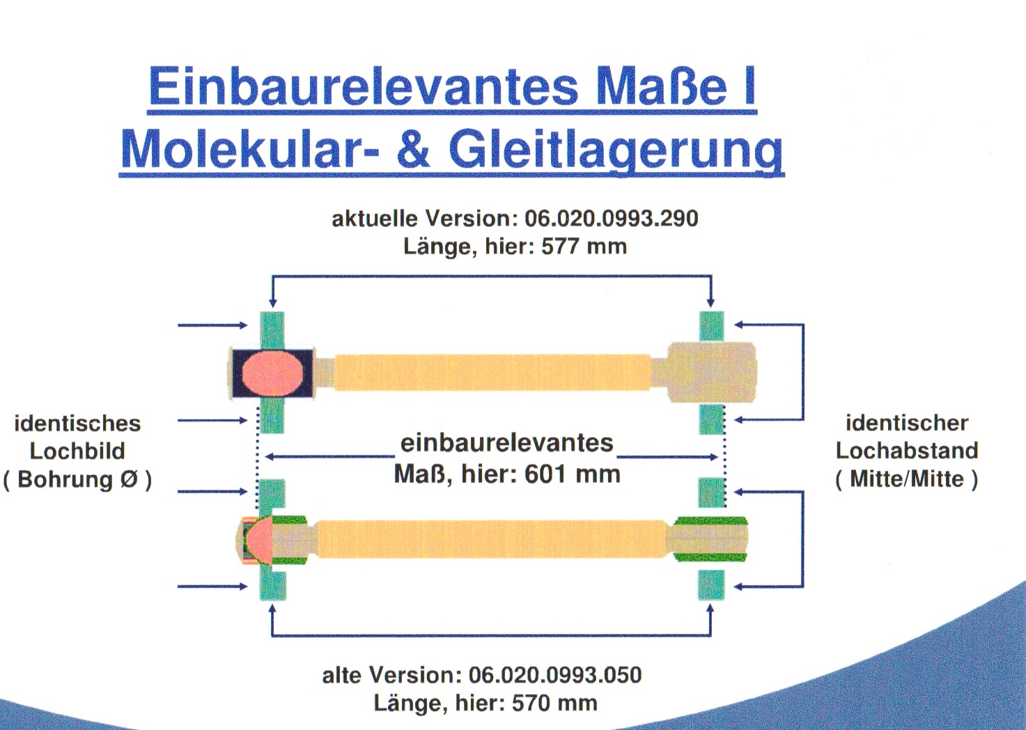 Achsstrebe passend für DAF CF / XF ab Baujahr 2012