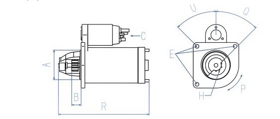 Anlasser passend für MAN L2000 / M2000L