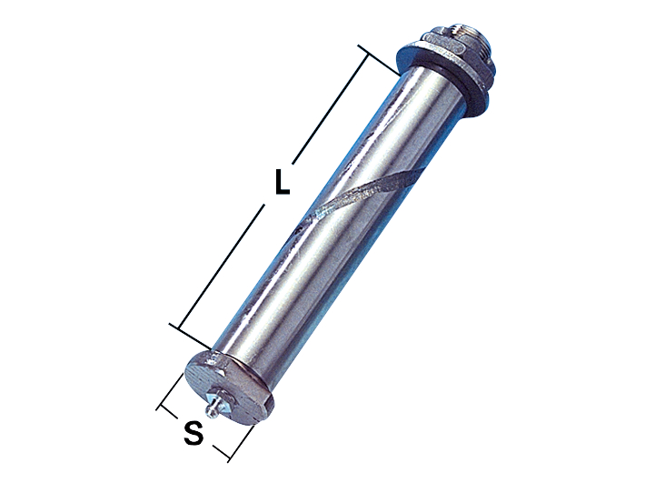 Normal- Federbolzen 28 x 130mm VPE 10 Stück 