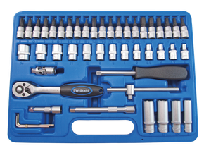 Steckschlüsselsatz 1/4" 47-teilig 