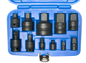  IMPACT-Adapter- und Kugelgelenksatz 1/4"-1"  11-teilig