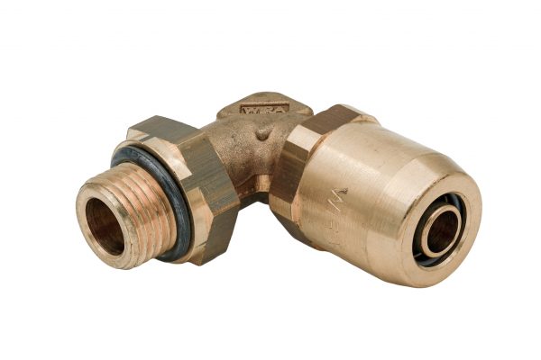 Winkel-Einschraubsteckverbindung M16x1,5 auf 12mm Rohr