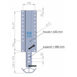 Stützbein LT ALU- LEG 