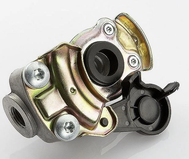 Kupplungskopf schwarz M22 x 1,5 für Anhänger