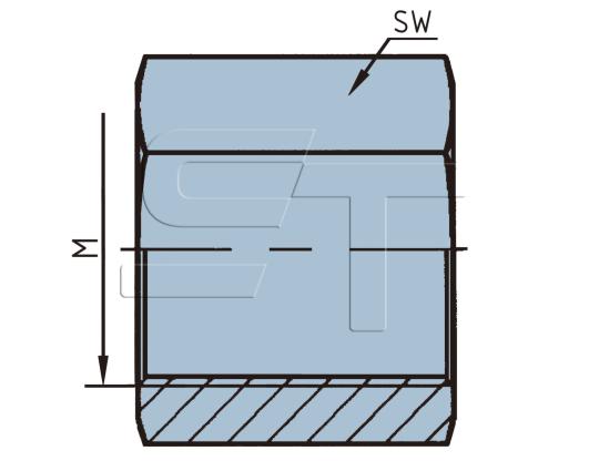 Übergangsstück M16 x 1,5  