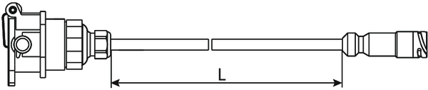 Verbindungskabel TEBS Achsmodulator auf 7 polige ABS/EBS Steckdose