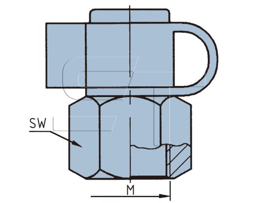 Prüfanschluss M14 x 1,5 Innengewinde 