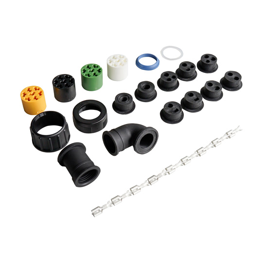 Stecker-Satz gelb und grün 7 polig ASS1 und ASS2 